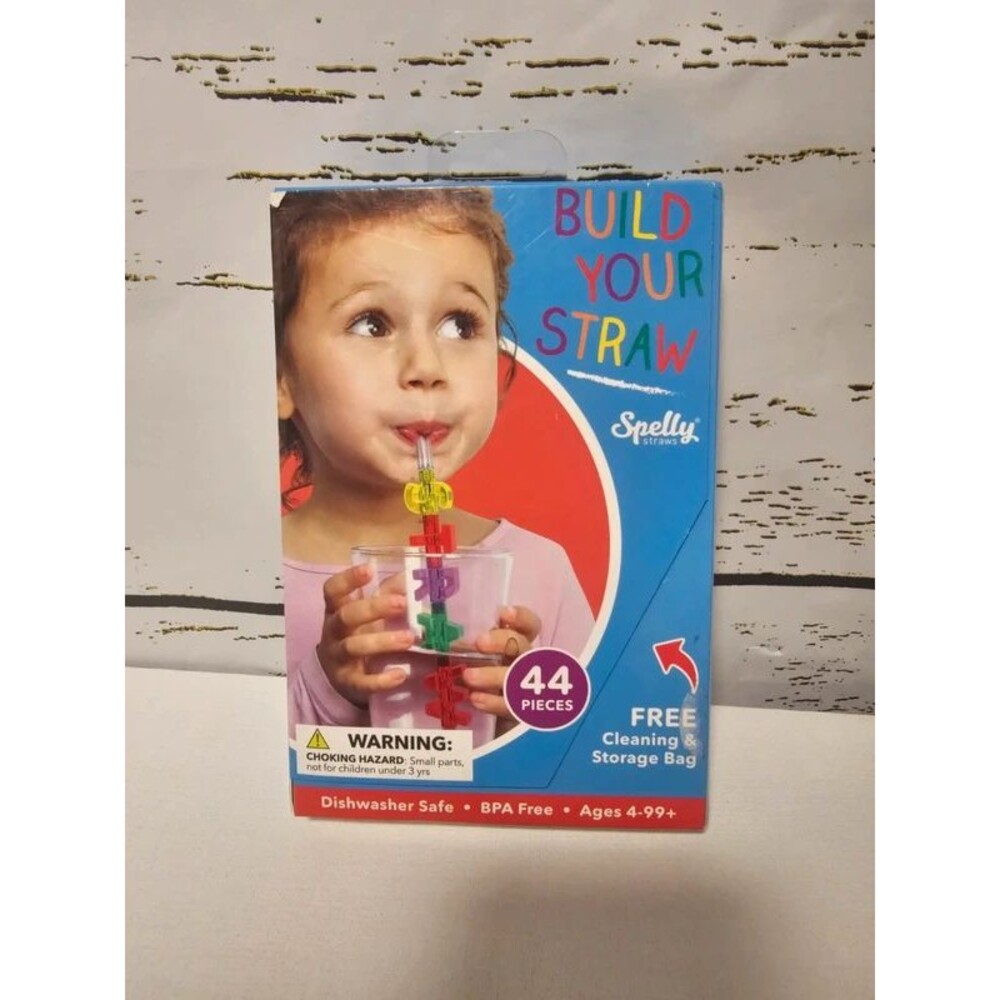 Spelly Straws Build Your Own Straws Birthday Special Occasion Party Set
